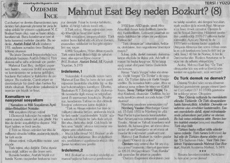 MAHMUT ESAT BEY NEDEN BOZKURT? (8)