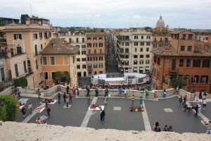 ROMA İSPANYOL MERDİVEN PANORAMA