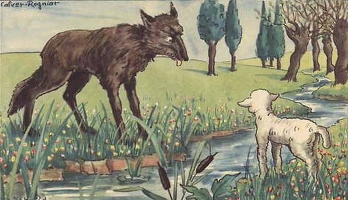 kurt-ile-kuzu-masali-la-fontaine-masallari-fabli