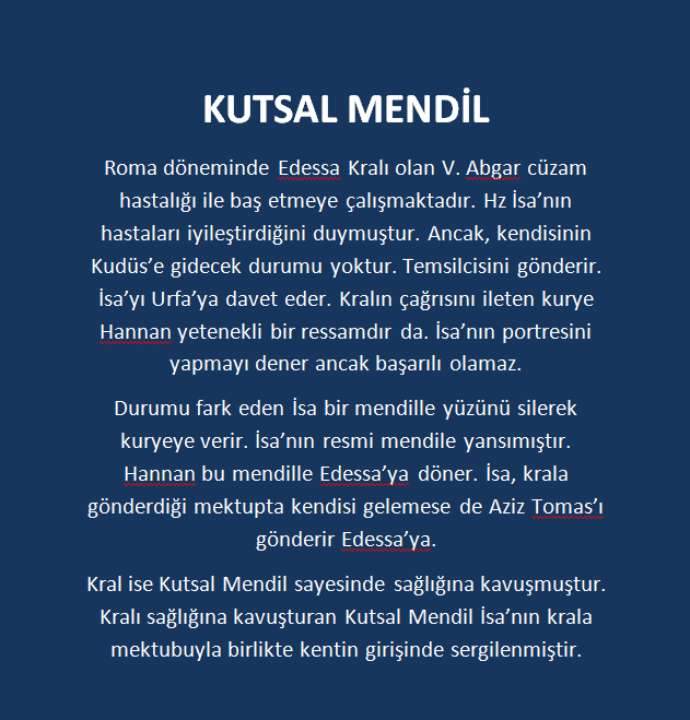 KUTSAL MENDİL